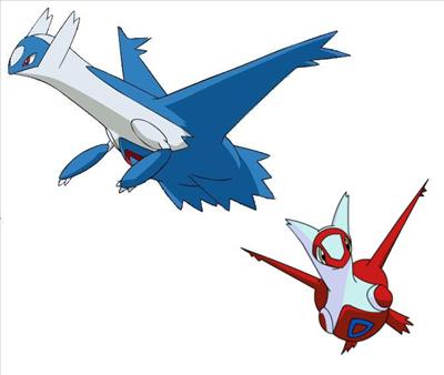 latios and latias