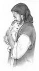 In the arms of Jesus