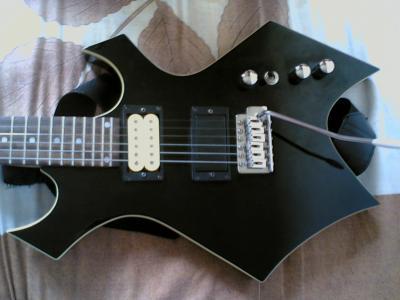 une guitare éléctrique