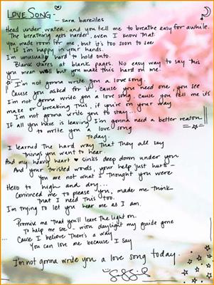 A Song Written Just for You