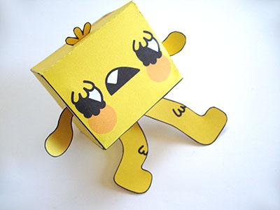 Scary Paper Monster
