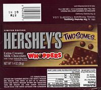 Hershey Whopper Bar
