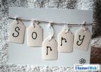 Sorry Card