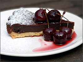 chocolate tart