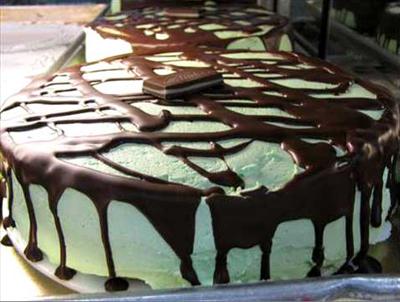 choco-mint cake