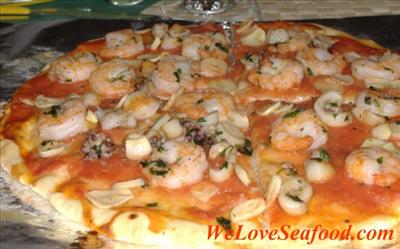 shrimp pizza