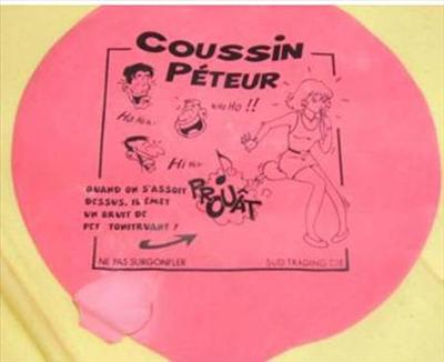 un coussin peteur