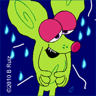 perro mojado