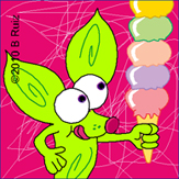 helado lamido
