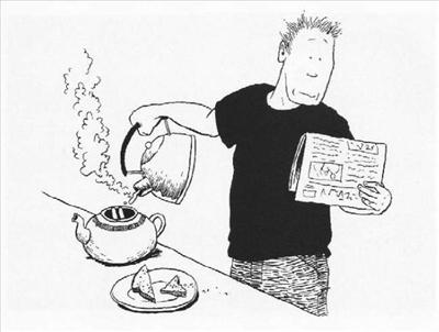 hot water