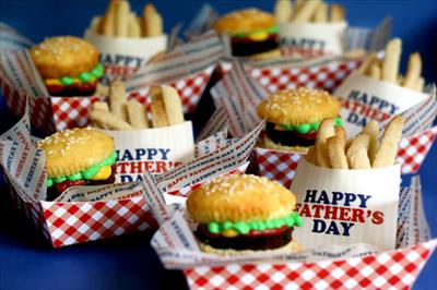 Burger And Fries Cake