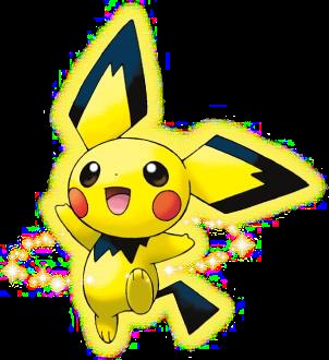 Pikachu-Coloured Pichu
