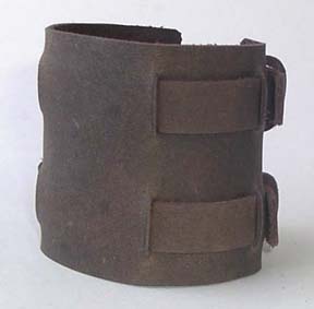 Varro's leather cuff