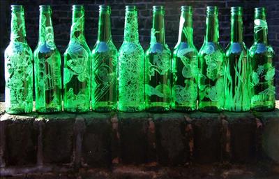 Ten Green Bottles