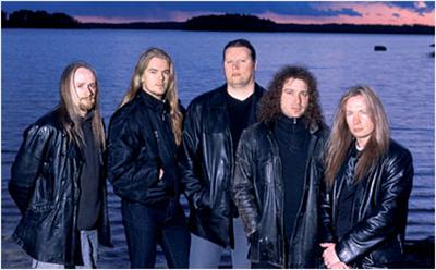 Cena con integrantes de Stratovarius