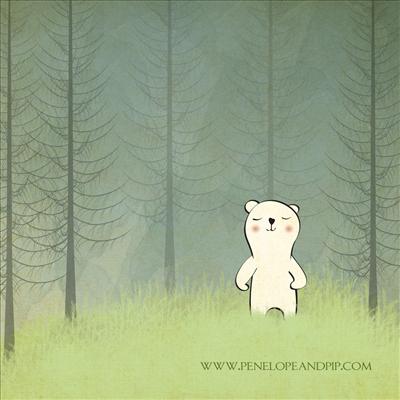 A forest friend...