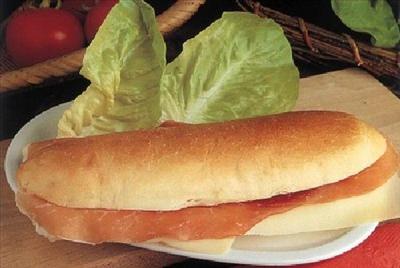 Panino co lu Prosciutto de Scardone