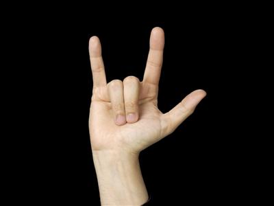 Sign Language I love you