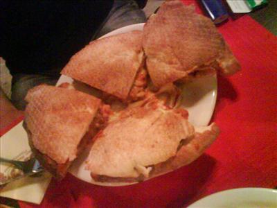 UFO Chicken Parmezan