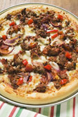Pizza with the works