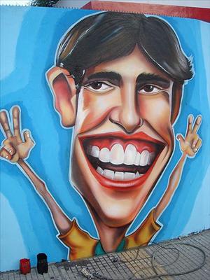 sourire caricaturer
