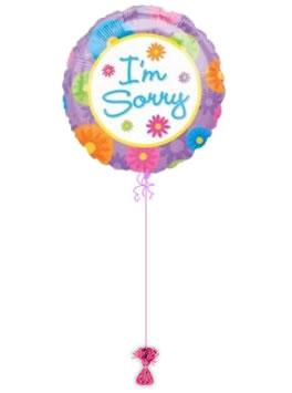 ballons that say i am sorry