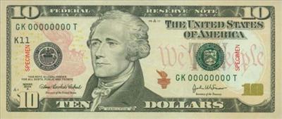 10$ - One must be poor to know the luxury of giving. -George Eliot 
