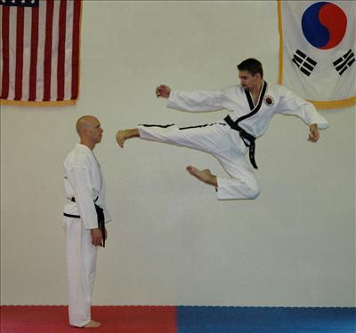 Jumping sidekick