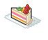 Cake au fruits rouges