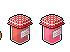2 pots de confitures