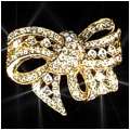 Deco Bow Brooch