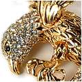 Golden Eagle Brooch