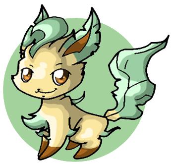 Chibi Leafeon