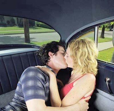 Back Seat kiss