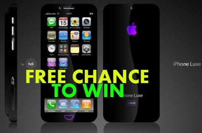 FREE CHANCE TO WIN IPHONE