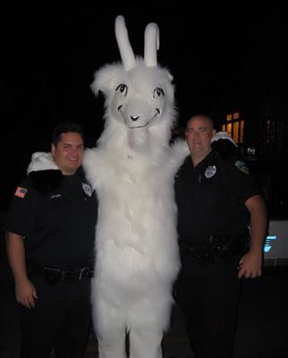 A Police Goat