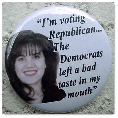 Monica Lewinsky button