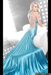 vestito azzurro