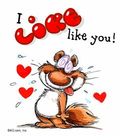 I like you!