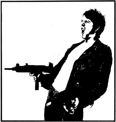terrorist uzi