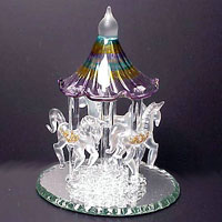 Spun Glass Carousel