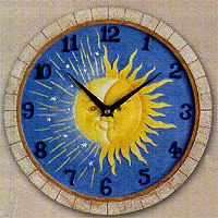 Wall Clock - Celestial