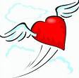 cuore con le ali