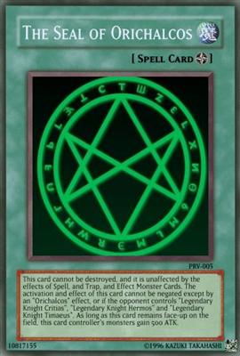 The Orichalcos's Card