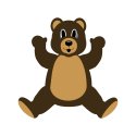 Happy Brown Bear