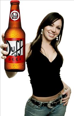 Regalo Chica Cerveza Duff 