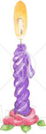 Purple Candle