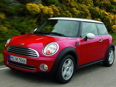 Red Mini Cooper