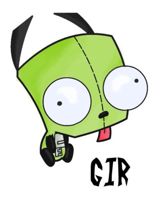 Gir in costume