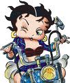 betty boop the rider